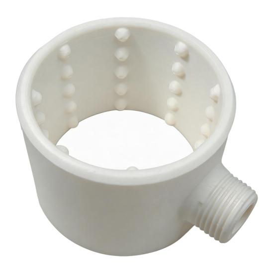 Duschhuvudfilter Kraftfull Superladdning Hydromassage Allsidig Rengöring Duschhuvud med 360-graders Ring Vattenspray Standardgänga