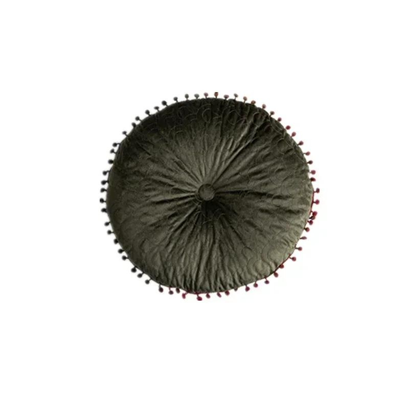 Round Cushion Home Decorative Sofa Cushion Bed Chair Floor Coussin Soft Seat Pillow Pad Murakami Pillow / Floor Cushion