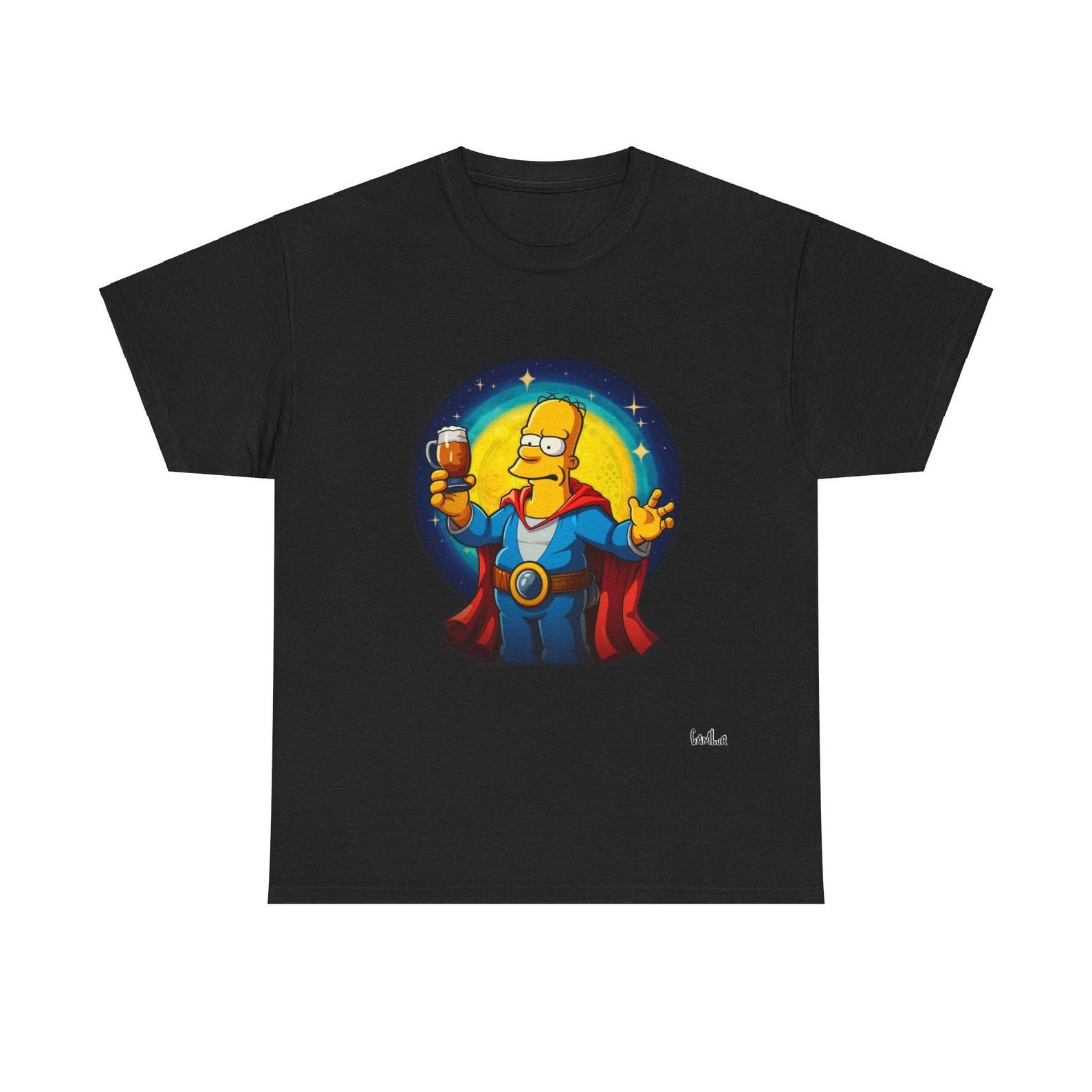 Homer Strange Unisex Heavy Cotton Tee L