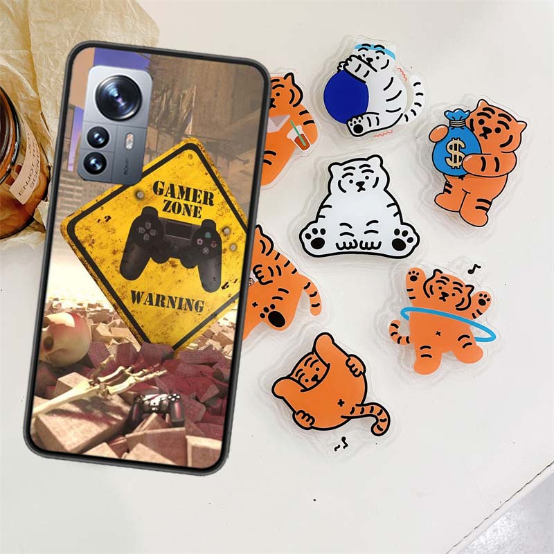 Gamer zone traffic sign Game handle Phone Case For Xiaomi Poco X7 X6 M8 M7 M6 M4 M3 X4 Pro F7 Ultra M5S Mi 14 14T 15 15T 12T 10T