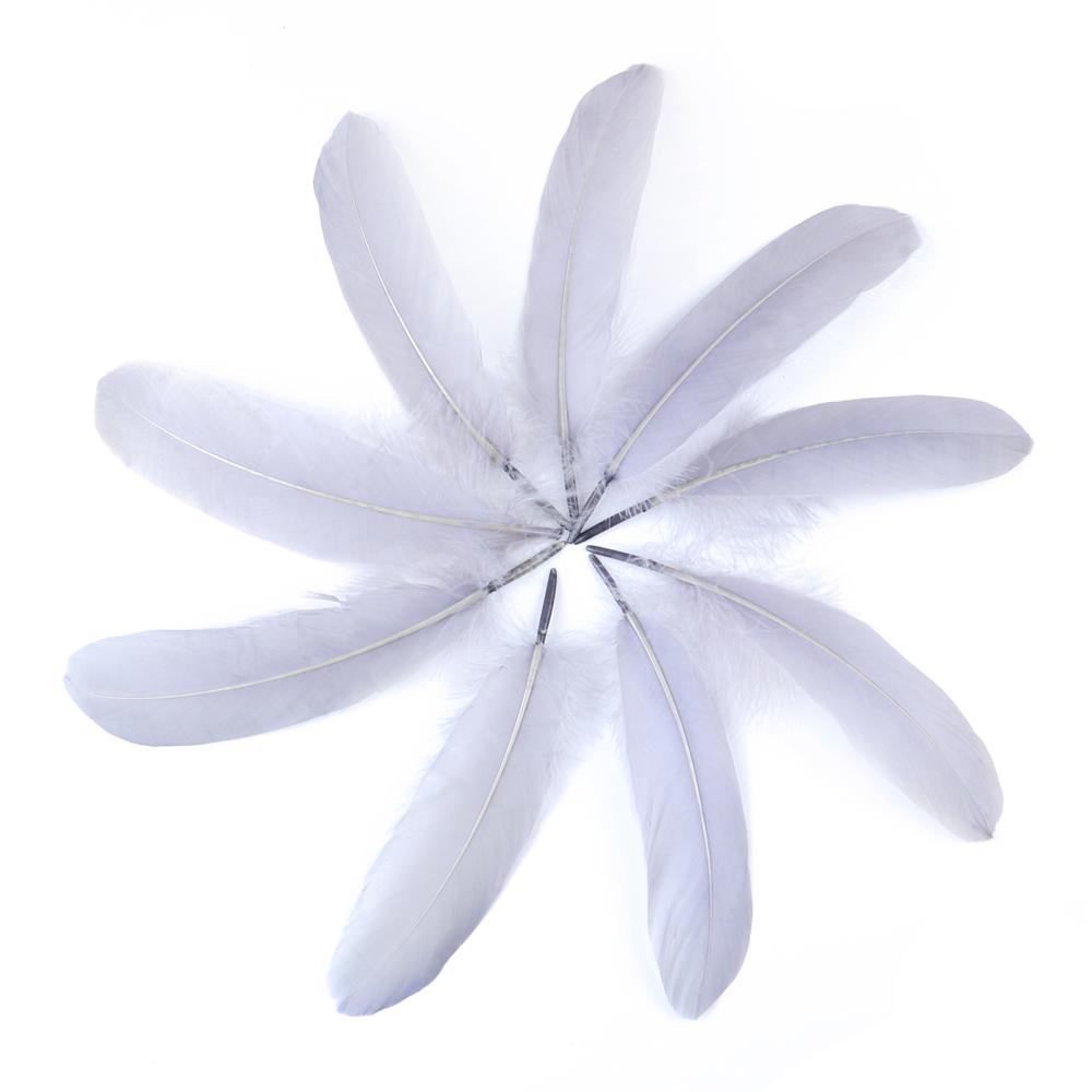 

50/100pcs Goose Feathers Dyed Various Natural Swan Feather for Crafts Wedding Jewelry Party Accessories 15-20CM/6-8 Inch 50pcs