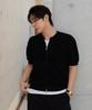 Hyoji 26 Ss Washable Cotton Two-Way Round Knit Zip-Up Cardigan (5 Colors)