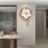 Wall Clock Living Room High-end Sense Creative Cream Wind Simple Wall-mounted Dining Room Fashion Silent Flower Decoration Clock