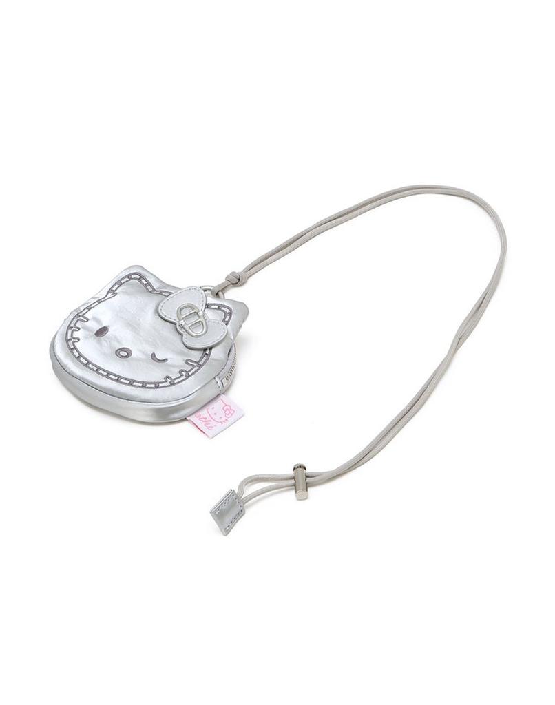 [26SS] [Hello Kitty x athe] Stud Silver Strap Mini Pouch_