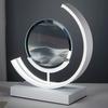 Sandscape Moving Sand Art Picture Table Lamp Quicksand 3D Dynamic Liquid Hourglass Flowing Sand Painting Bedroom Home Decor Gift