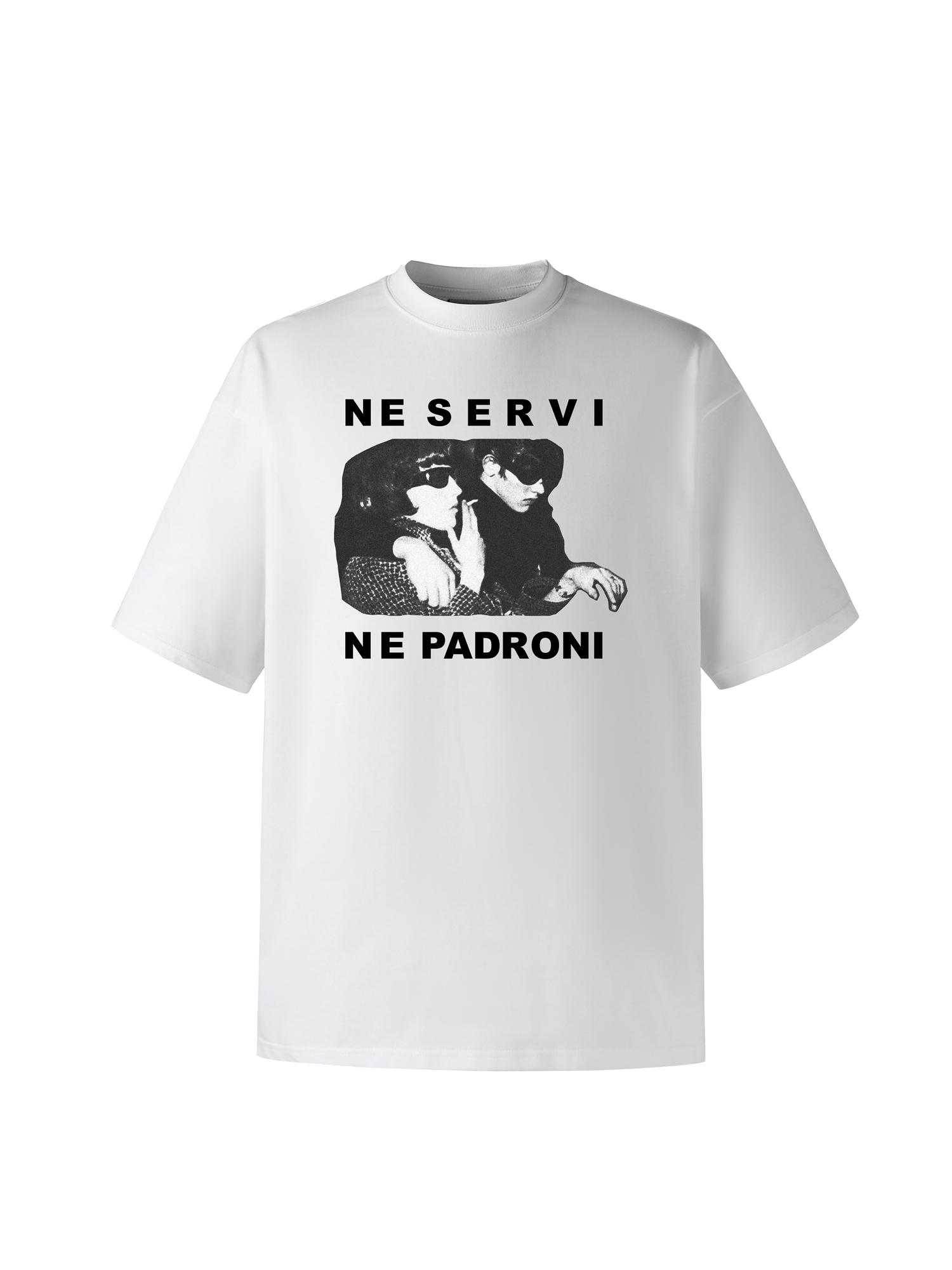 American vintage vintage character print high street cleanfit loose Guochao shortsleeved Tshirt S