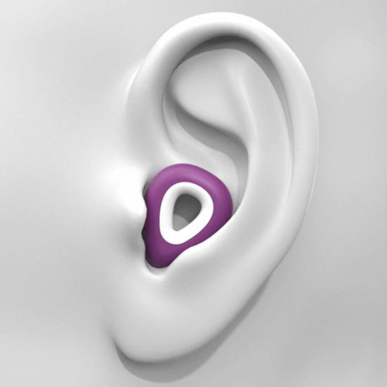 1 Set Swimming Ear Plugs Noise Reduction Waterproof High Elasticity Hearing Protection Ergonomic Fit Noise-Cancelling Earplugs Water Sports