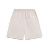 Li Ning Badfive Series Letter Print Sweat-Absorbing Casual Shorts Men Shorts Moonlight-Gray AKST281-2