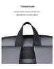Men's High-End Crossbody Business Backpack: Water-Repellent, Large Capacity, Commuter Laptop Bag with Logo.