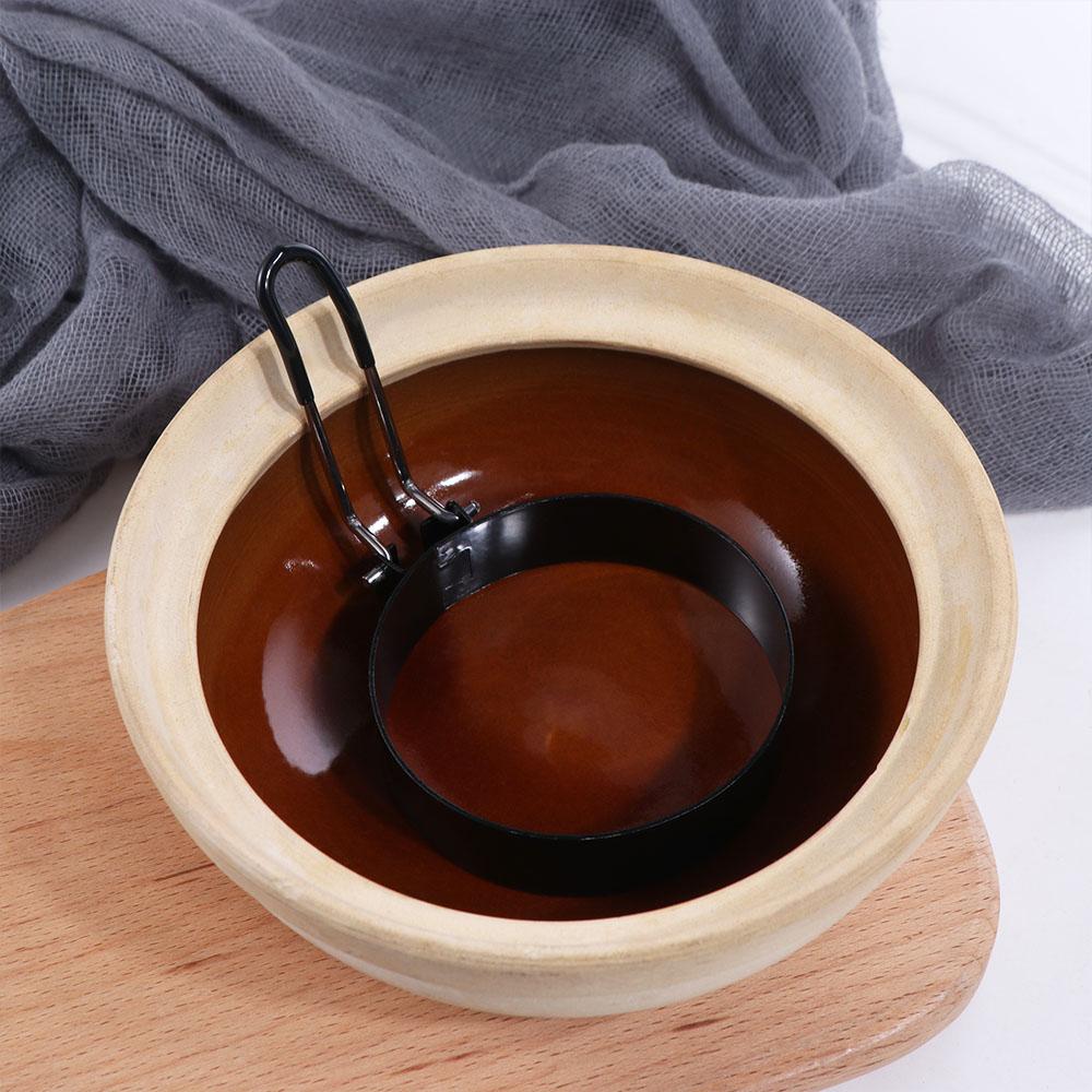 6pcs Nonstick Omelette Mold Stainless Steel Pancake Mold Household Egg Mold  Breakfast