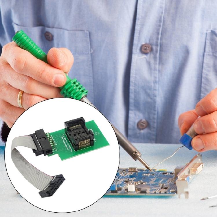 Precisions Engineered TSOP48 Test Socket For T48 Programmer Streamlines Chip Programming And Data Recovery Tasks
