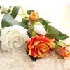 Kunstig Rose Blomster Klut Midtpunkt Håndverk Bryllupsfest Hjem Dekor