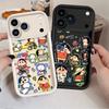 Phone Cover Case for iPhone 14 17 Pro Max 11 Air 13 16 12 Pro 15 Plus Colorful Crayon Shin Chan