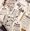 RetroStory Handwritten Memo Paper - 32-Sheet Creative Tag Series for Retro Decorations