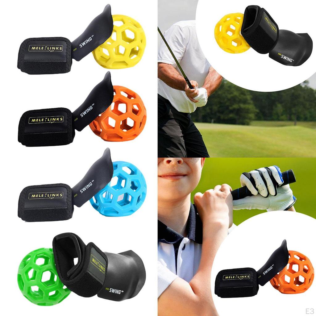 Golf Swing Training Wrist Set for Exercise, Correction Aid Movements, Lightweight PP
