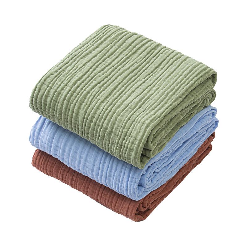 Six-Layer Pure Cotton Gauze Summer Blanket & Towel Quilt