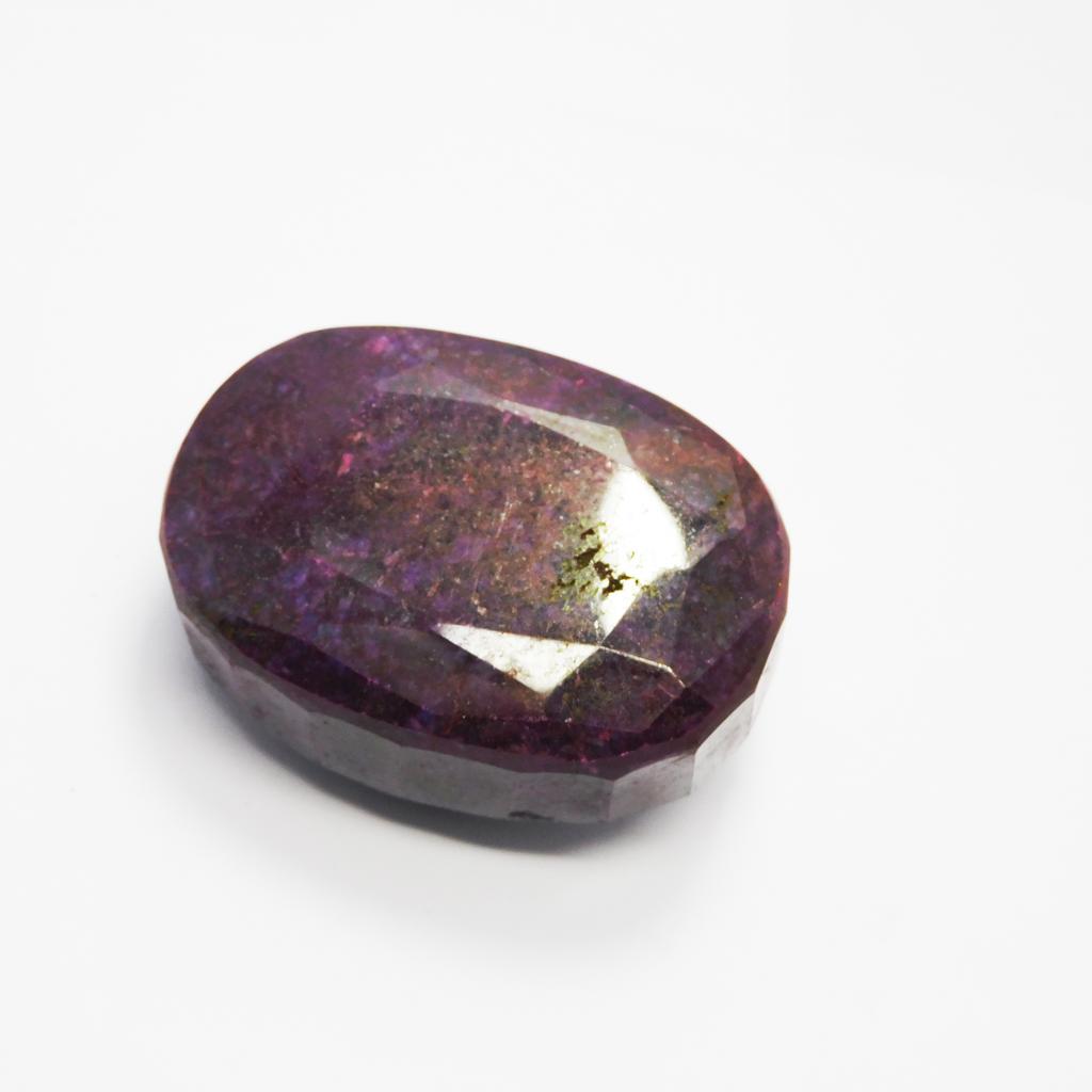 Natural Red Ruby Loose Gemstone Oval Cut 1285.18 ct for Jewelry Making and Gem Collections