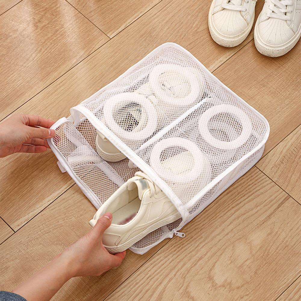 1PC Laundry Bag Protection Bag Lazy Person Shoe Bag Bra Underwear Bag Protection Bag Shoe Built-In Divider