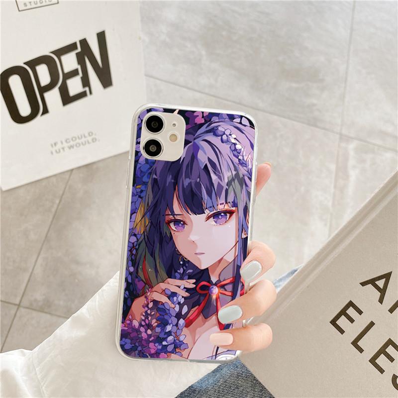 For Xiaomi Mi Redmi Note 9 9T 9C 9S 8 8T 10 5 7 Poco M3 F3 X3 NFC A3 12 11 11T 10T Pro 9a 10S Lite Genshin Impact Soft TPU Case