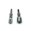 1 Pezzo 3mm 4mm Morsetto per Corda Angoli a 90 Gradi Acciaio Inossidabile 316 Sistemi a Rete per Corda Metallica Clip a Croce per Parete Verde con Vite