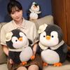 Super Cute Cartoon Penguin Plush Toys Soft Stuffed Animal Pillow Cushion Kawaii Room Decoration Christmas Birthday Gift Present