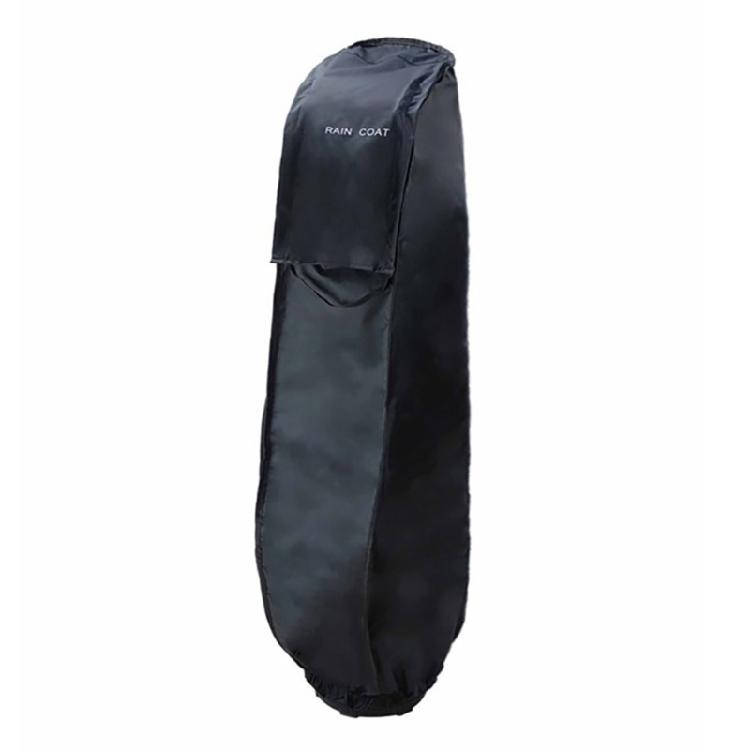 Портативный чехол от дождя для сумки для гольфа, водонепроницаемый дождевик, протектор для сумки для гольфа с молниями, дождевик для сумок для клюшек для мужчин и женщин чёрный