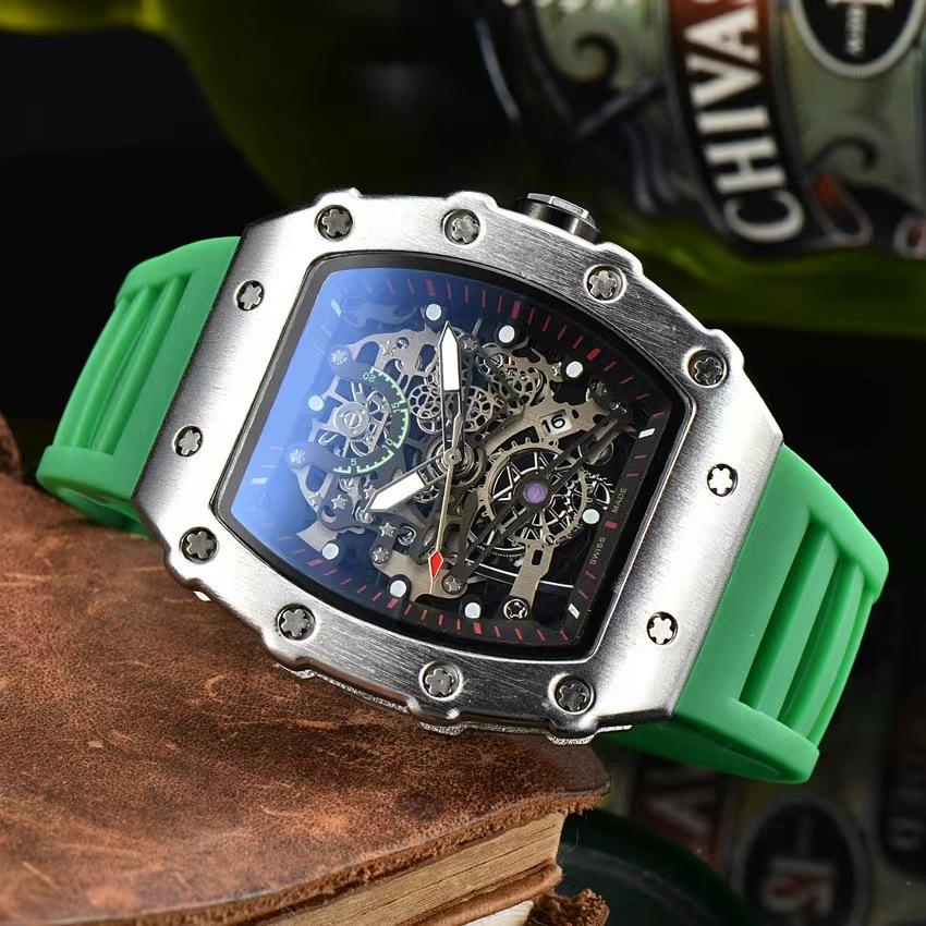 Best-Selling New Richard Skeleton Barrel Sport Men's Watch