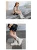 Girls' British-Style Princess Boots: Stylish Side-Zip Short Boots for Performances and Parties