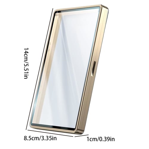 Ceprznvey Card Protector Sleeves | Protective Magnetic Card Case - Stackable UV Protection Sleeves for Display, Tarot, Tournament Poker, Grading, Trad