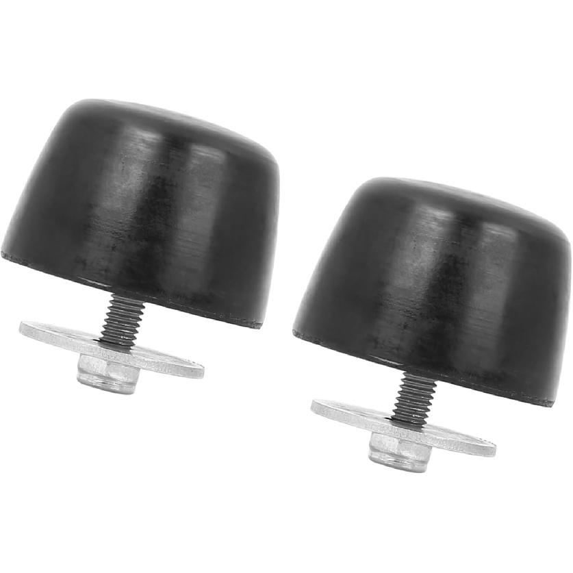 

2 Pcs Black Rubber Bumper Cushion Hood Bump Stop for Jeep Wrangler JK 2018 KJ71051BK Replace Parts Vehicle Components