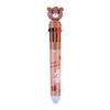 10 In 1 Multicolor Ballpoint Pen Lovely Bear Ballpoint Pen 0.5mm Multicoloured Pen Retractable Ballpoint Pen for School