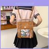 Japanese Anime Heart Love Bag With Pu Material For Daily Use And Storage