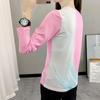 Ice Silk Quick Dry Long Sleeve T-Shirt Women Breathable Elastic Slim Base Top Outdoor Running Casual Tee