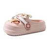 Hole shoes garden shoelaces shoes flower soft sole heightening sandals outdoor non-slip beach slippers