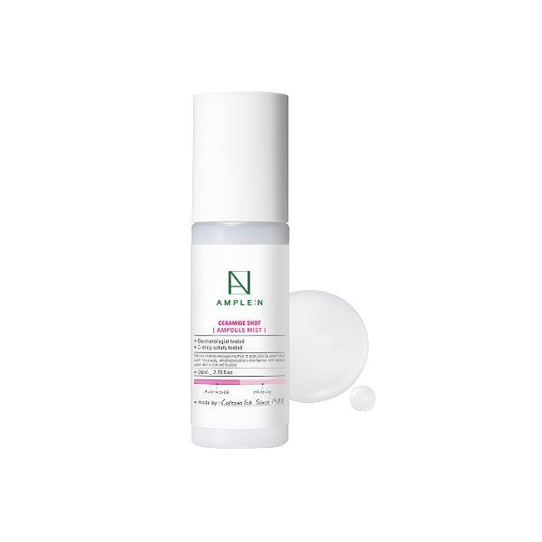 Ample:N Ceramide Shot Ampoule Mist Skin Barrier Repair Hydrating Facial Spray 80ml
