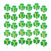 Pack of 6 Quick Install Shamrock Lucky Decoration Green Holiday Garlands for Easy Patricks Day Setups and Celebration
