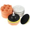 Car Polishing Sponge Pads Kit Foam Pad Buffer Kit Polishing Machine Wax Pads for Auto Motorcycle Motor Vehicle Removes Scratches