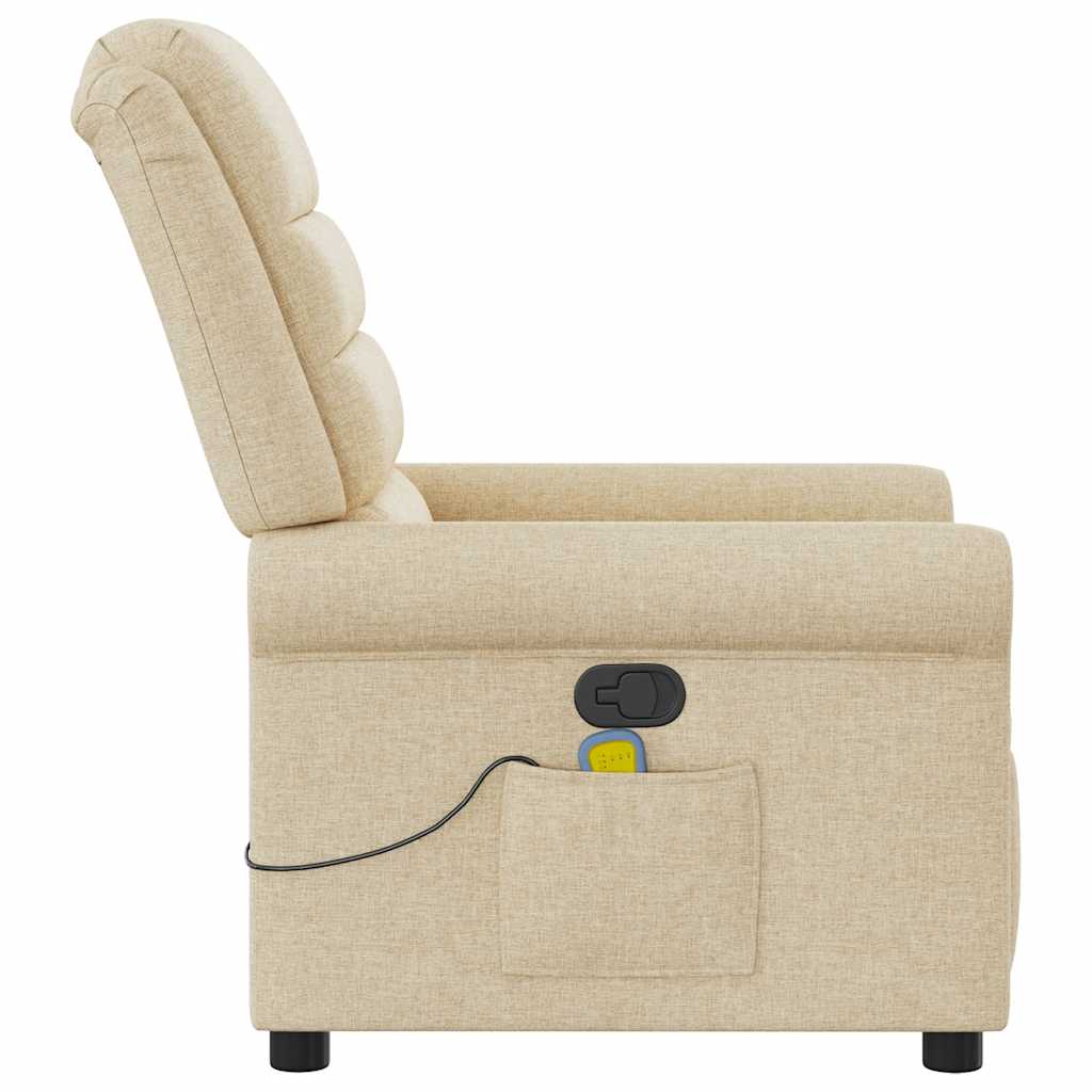 Massage Chair Cream Fabric