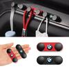 1pcs Car Sticky Hook USB Cable Double-Hook Organizer For Bmw 3 2 5 Series E90 F10 E60 X3 F25 E46 F30 X5 E53 E91 M M2 M3 M5