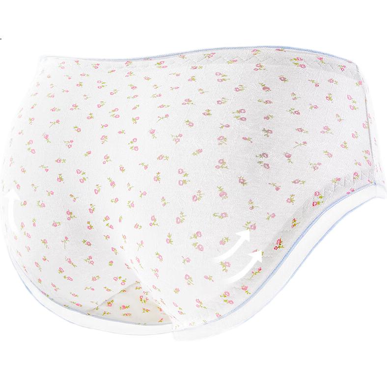 Neixiaoban Women's 4-Pack Pure Cotton Underwear 10A Antibacterial Crotch Teen Junior High Sweet Comfortable Student Briefs M