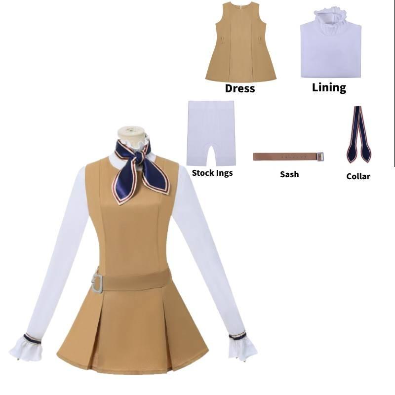 20 M3gan Roleplay Costume Dress Cosplay Clothing Stage Halloween Performance