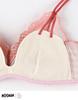 high side design for comfortable and beautiful wear RE [Unnanacool] Non-wired bra, [Moomin collaboration] Bra, wireless, BUN125, women's