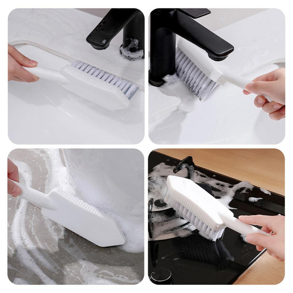 Scrub Brush for Cleaning PP Comfortable Grip Bristle Scrubber Brush for Bathroom Shower Floor Sink Carpet Tile