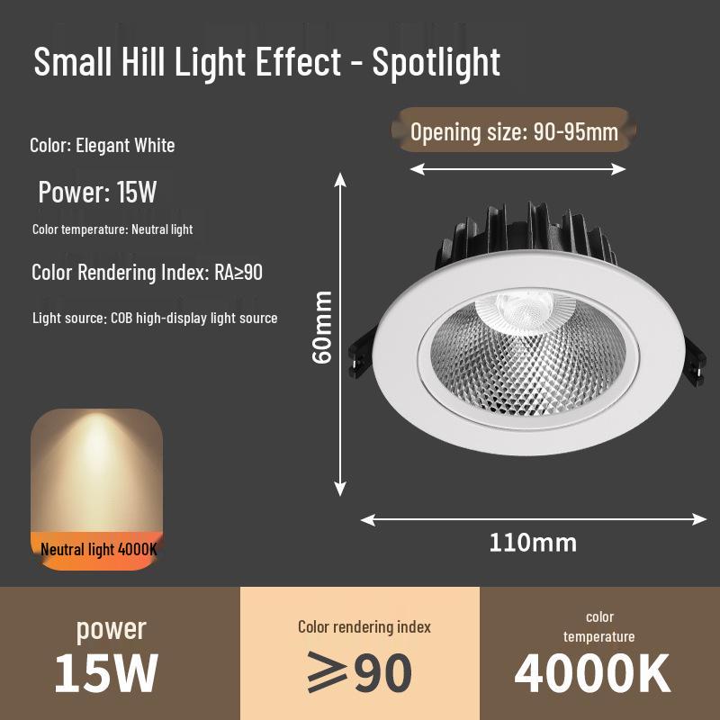 Deckeneinbauspots für den Heim- und Gewerbebereich