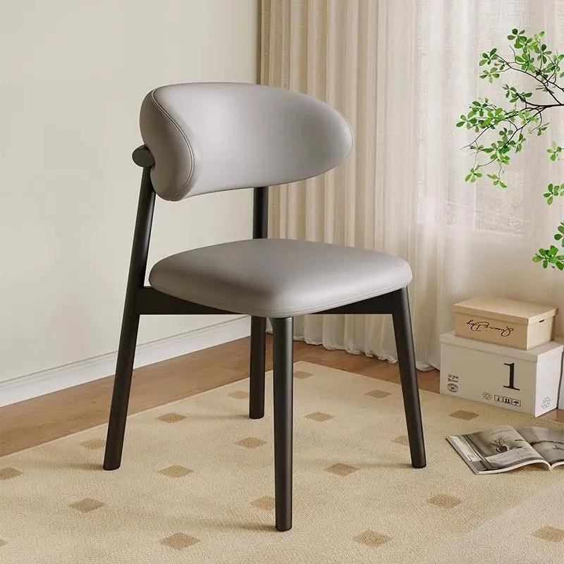 Living Room Dressing Table Dining Room Chair Office Solo Home Kitchen Chair Wooden Design Sofa Hall Manger Furniture