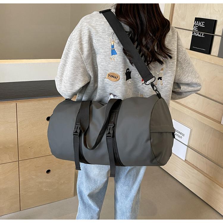 Anti-splashing Water Dry and Wet Separation Travel Bag Large Capacity Portable Swimming Yoga Bag Leisure Sports Training Fitness Bag