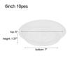 6/8/10 Inch Selectable Clear Plant Saucers Round Sturdy Plastic Flower Pot Garden Plant Care Transparent Drip Trays Set