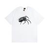 Short Sleeve T-Shirt Couples Street Style Letter Print Loose Fit Breathable Top