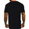 Herren 3D-gedrucktes T-Shirt mit großem Hundemuster Humorvolles digital bedrucktes Kurzarm-T-Shirt Atmungsaktives Polyester Rundhals Freizeit