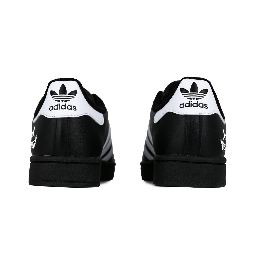 Adidas Originals Superstar 2 Shell Head Black Legend Leather Abrasion Resistant Breathable Low top Skateboard Shoes JI0079(Team1664-)